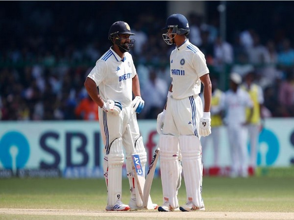 Rohit Sharma and Yashasvi Jaiswal. (Photo- BCCI X)
