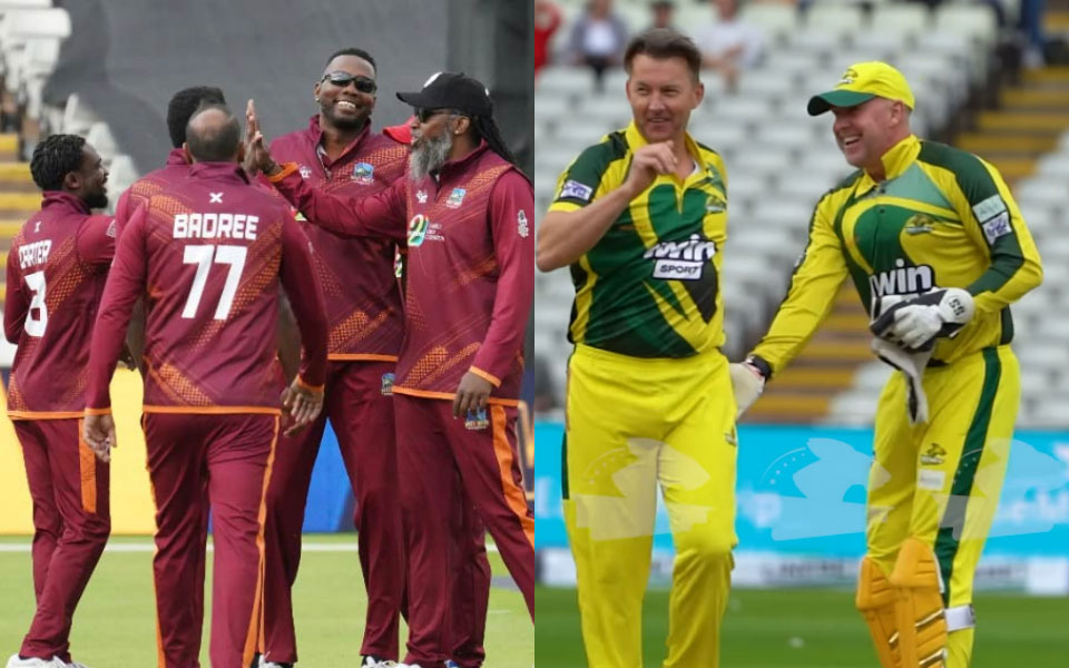 Australia Champions will take on West Indies