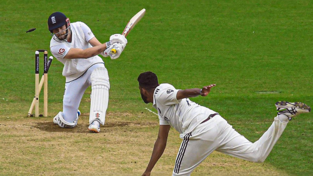The Final Moment of the India vs England Test Series