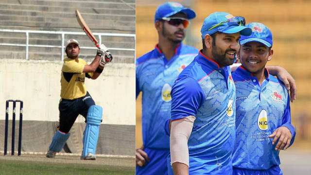 Rohit Sharma and Virat Kohli in the Vijay Hazare Trophy